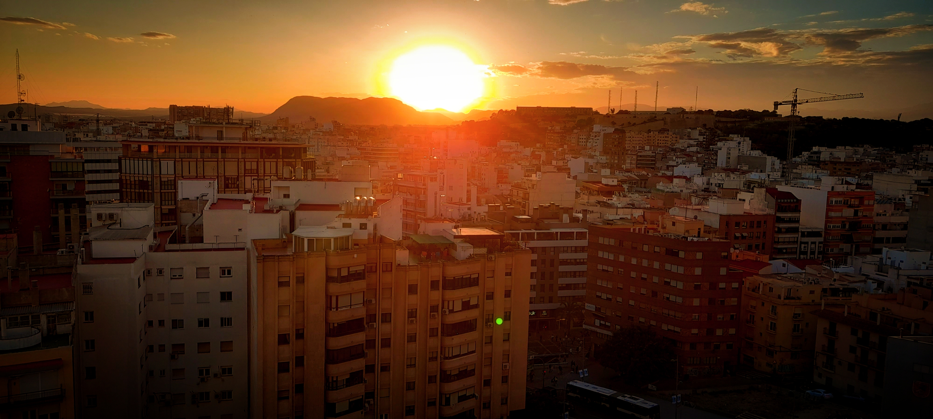 Sunset in Alicante