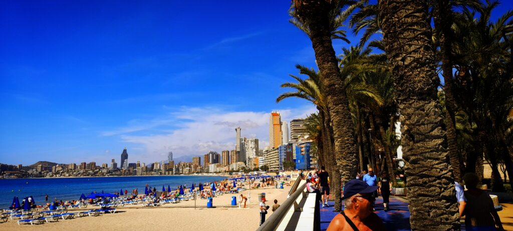 Benidorm beach