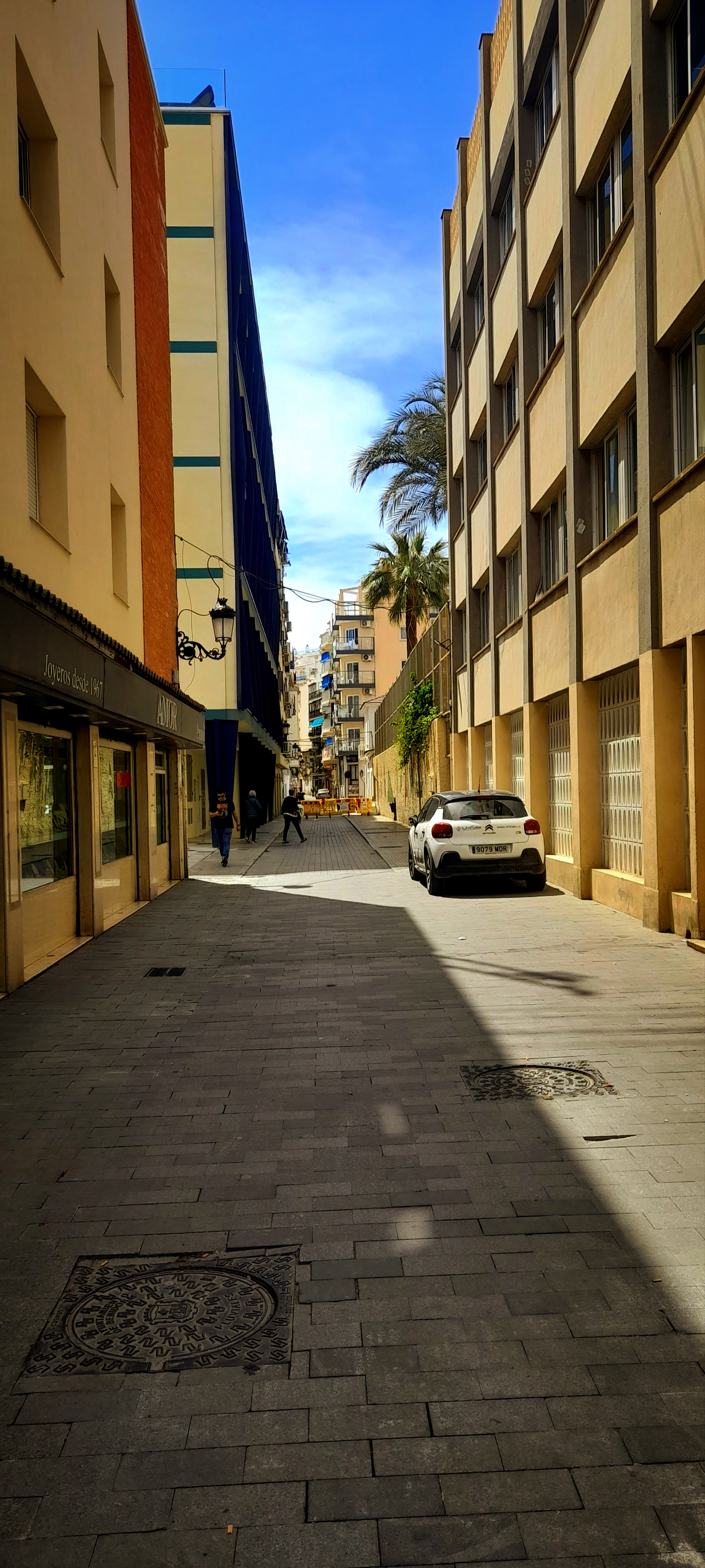 Benidorm narrow street