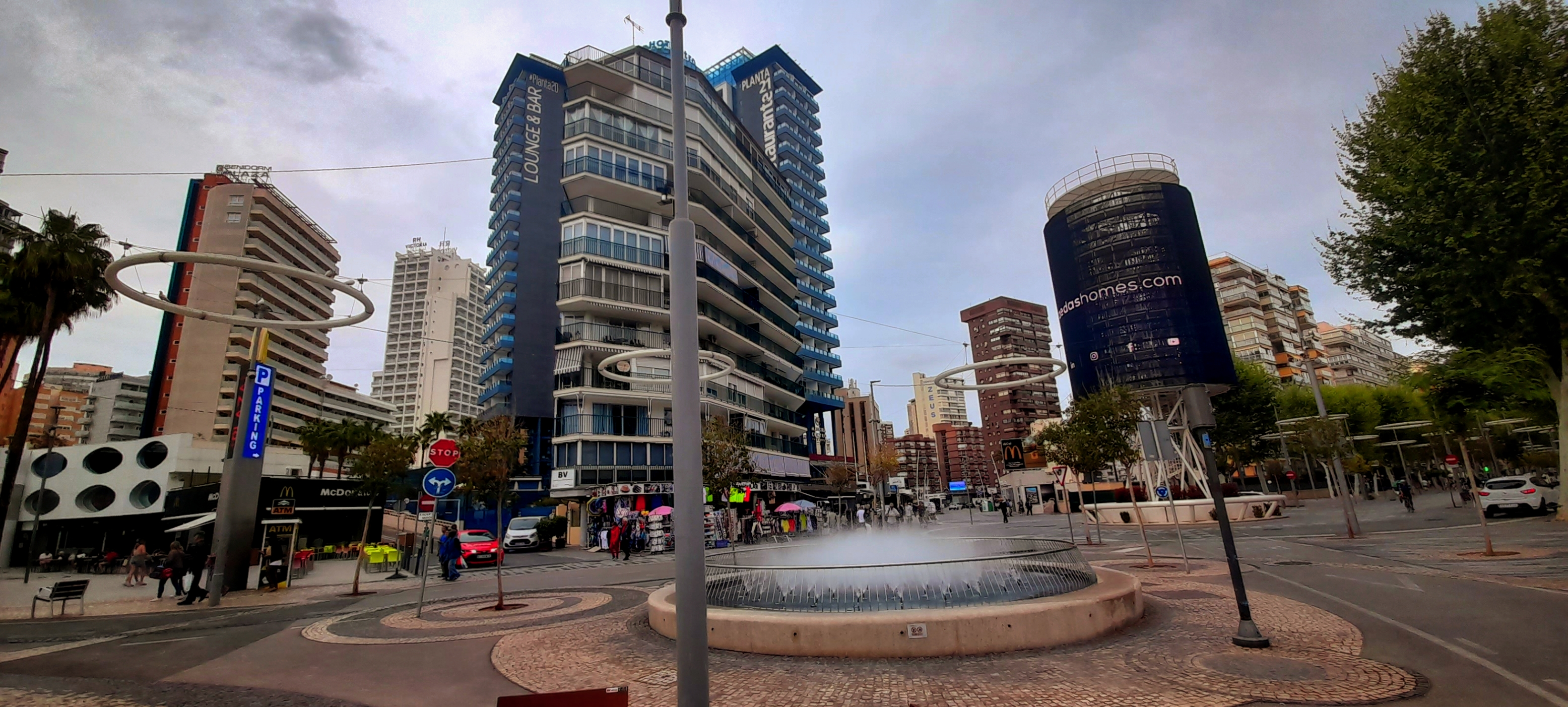 Buildings in Benidorm