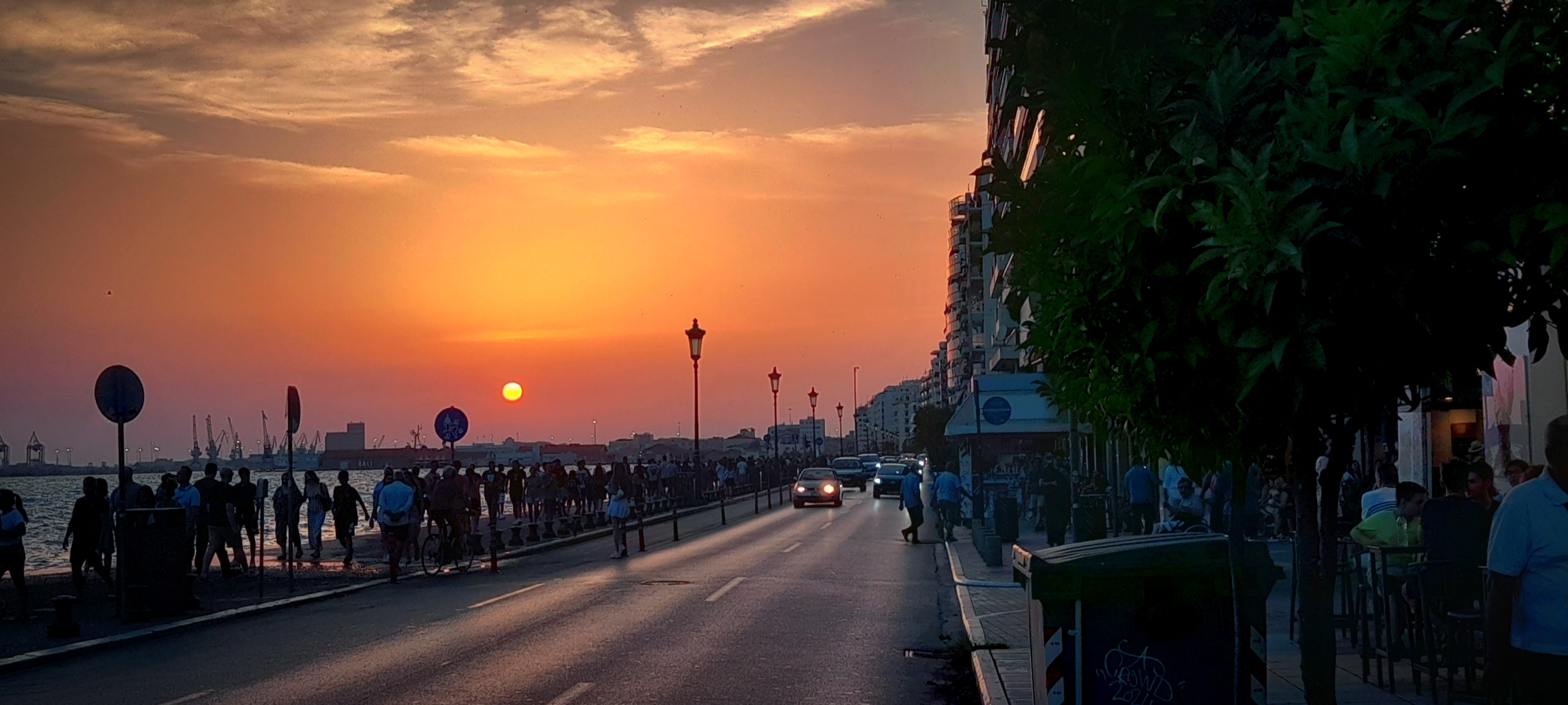 Coastal street - Thessaloniki